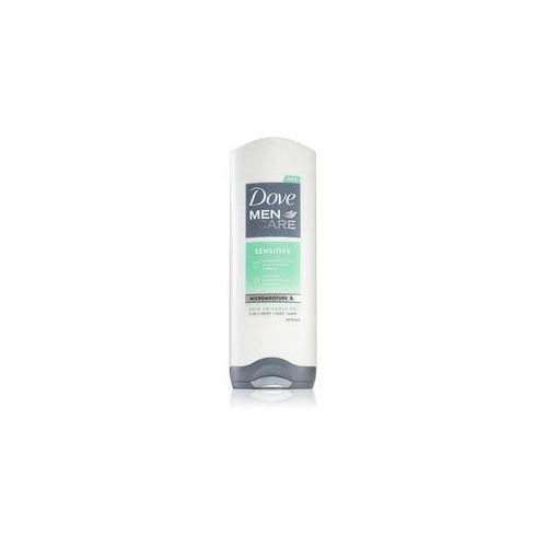Dove Men+Care Sensitive Duschgel für Gesicht, Körper und Haare für Herren 250 ml