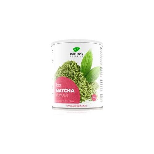 Natures Finest Matcha Bio Grüner Tee in BIO-Qualität 70 g
