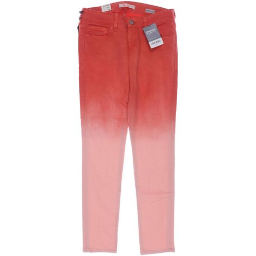 mavi Damen Jeans, rot, Gr. 28