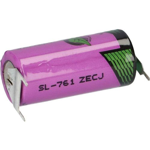 Lithium 3,6V Batterie sl 761/PT 2/3AA – Zelle 1/2 pin +/– – Tadiran