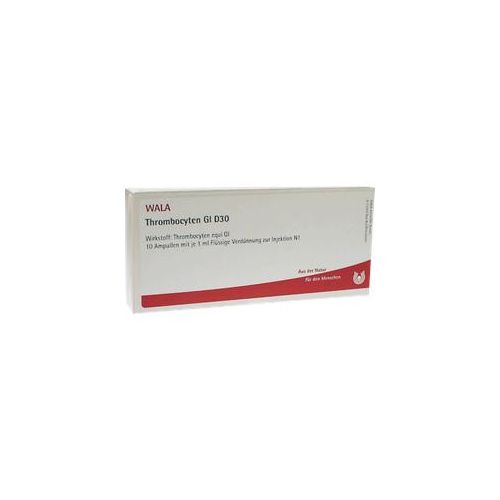 Thrombocyten GL D 30 Ampullen 10X1 ml