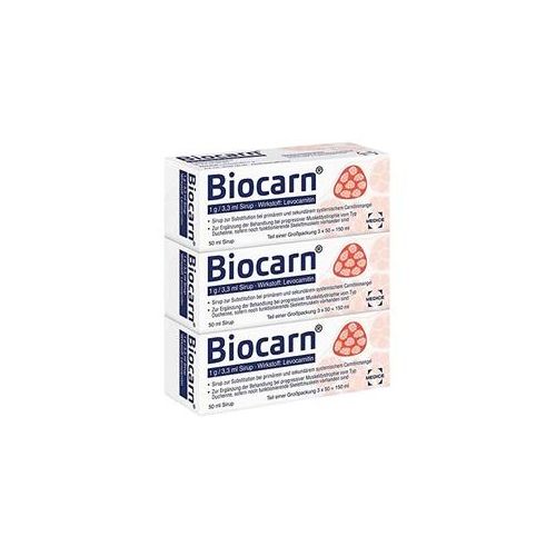 Biocarn Sirup 3X50 ml