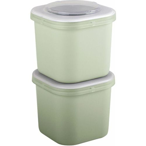 Food to Go Lunchbox Sigma Home 2er-Set grün Lunchbox - Sunware
