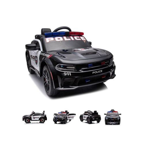 ES-Toys Elektro-Kinderauto Kinderauto Dodge Polizei