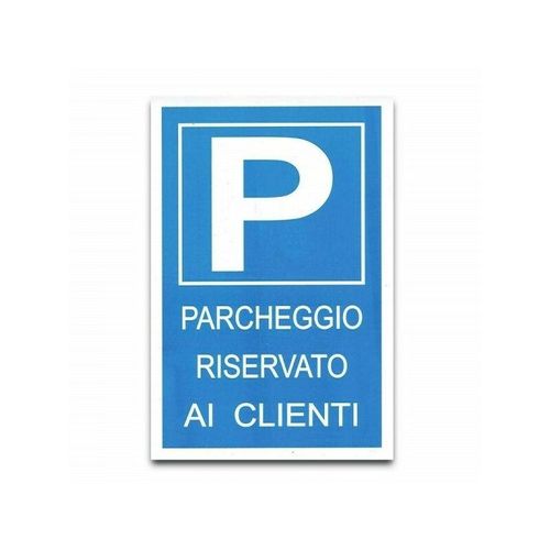 Kundenparkplatzschild p warnschild
