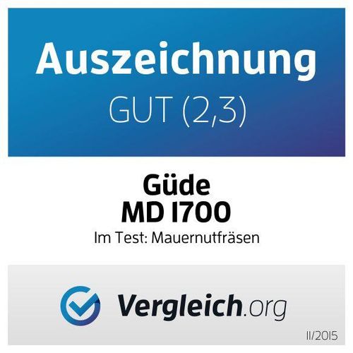 Güde Mauernut- & Dehnfugenfräse MD 1700