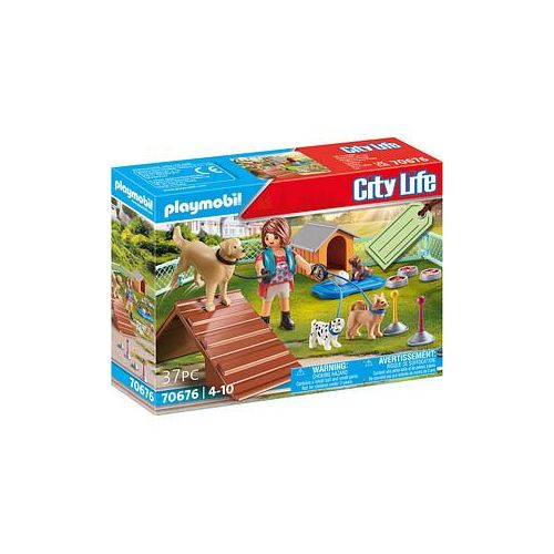 Playmobil® City Life 70676 "Hundetrainerin" Spielfiguren-Set