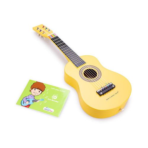 Kindergitarre in gelb