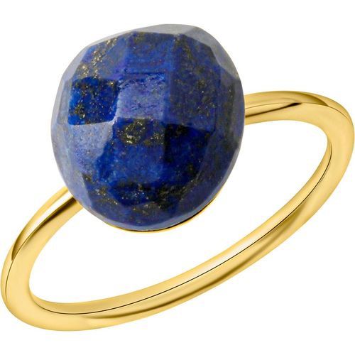 VANDENBERG Damen Ring, 925er Silber mit Lapislazzuli, gold