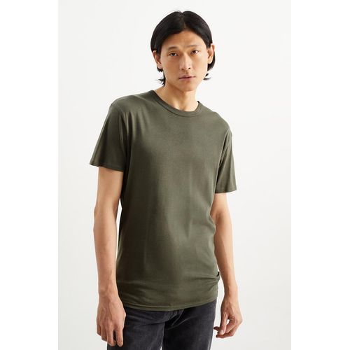 C&A T-Shirt-Feinripp, Grün, Größe: XL