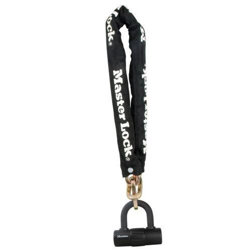 Master Lock Kette aus Stahl 10mm m. Mini-Bügelschloss 8234EURDPRO