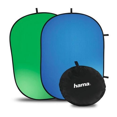 Hama Falthintergrund 2in1 150x200cm grün/blau
