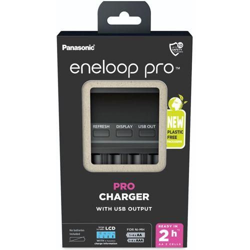 Panasonic Eneloop LCD PRO Charg. BQ-CC65 ERP ohne Akkus