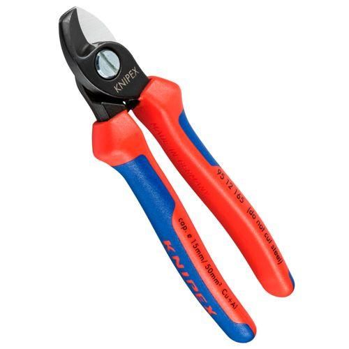 KNIPEX Kabelschere mit Mehrkomponenten-Hüllen
