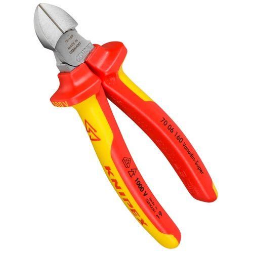 KNIPEX Seitenschneider verchromt 160 mm