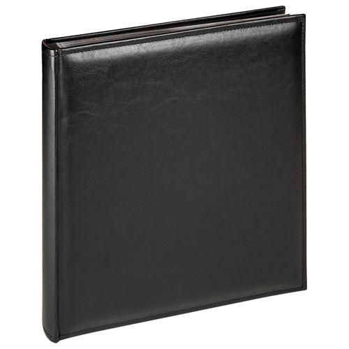 Walther De Luxe Fotoalb. 28x30,5 50 schwarze Seiten FA386B