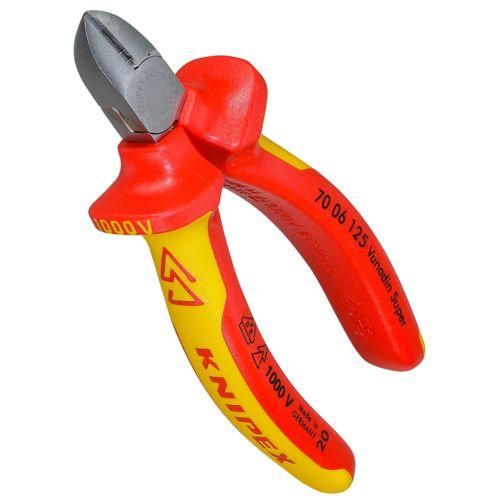 KNIPEX Seitenschneider verchromt 125 mm