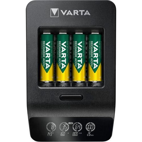 Varta LCD Smart Charger+ inkl. 4 Akkus 2100 mAh AA