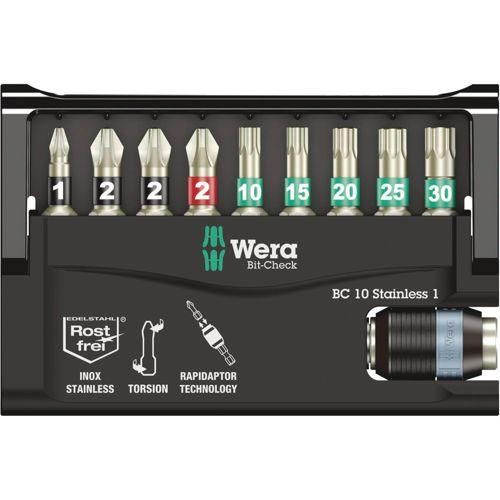Wera Bit-Check 10 Stainless 1 SB