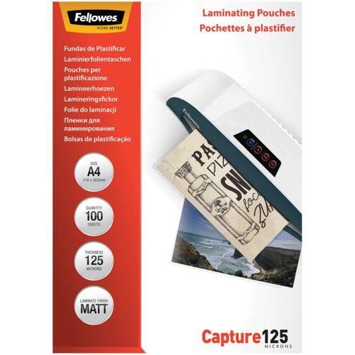 Fellowes Laminierfolie A4 125 mic matt - 100 Stück