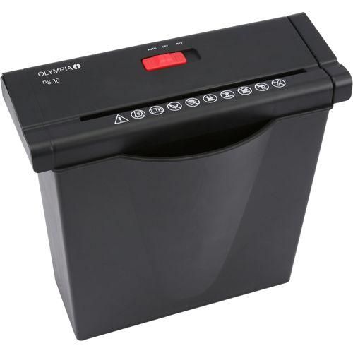 Olympia PS 36 Aktenvernichter schwarz