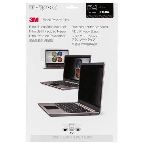 3M PF140W9B Blickschutzfilter Black für 35,6cm 14,0 16:9