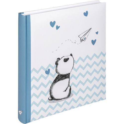 Walther Baby Little Panda blau 28x30,5 50 weiße Seiten UK281L