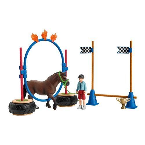 Schleich Farm World 42482 Pony Agility Rennen