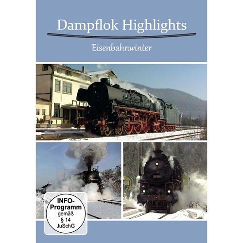 Dampflok Highlights - Eisenbahnwinter - Various. (DVD)