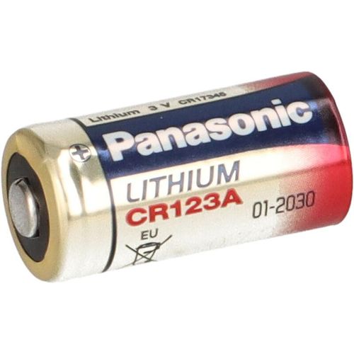 10x Panasonic CR123AL/1BP Photobatterie CR123 1400mAh Ultra Lithium