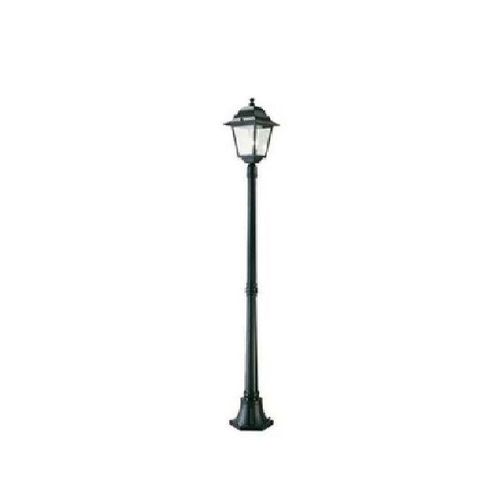 Mittlerer gartenpalo mit schwarzer quadrated lantern 341/06