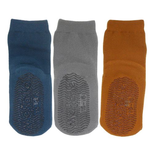 Yalion Kurzsocken Yalion® weiche Kinder Socken mit Halbplüsch 3er Pack bequeme elastische Bündchen rutschsicher, bunt