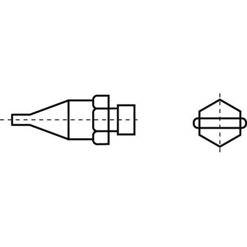Weller - F04 Heißluftdüse Heißluftdüsen Spitzen-Größe 10.5 mm Inhalt 1 St.
