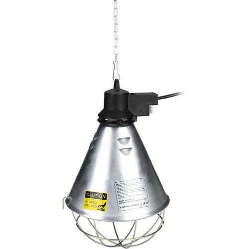 E27 Geflügel Wärme Inkubator Lampe Rote Infrarotbirne für Reptilien Haustier (nur Lampenschirm (ohne Glühbirne))