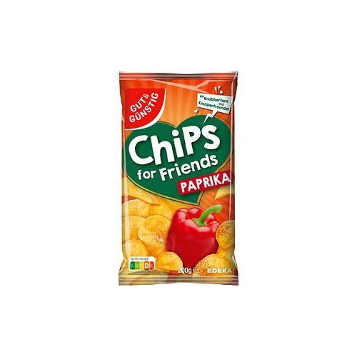 GUT&GÜNSTIG Paprika Chips 200,0 g