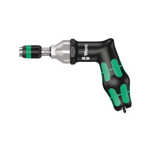 Wera 7442 Kraftform Pistolengriff, einstellbare Drehmomentschraubendreher mit Rapidaptor Schnellwechselfutter, 1/4 Zoll, 3,0 - 6,0 Nm