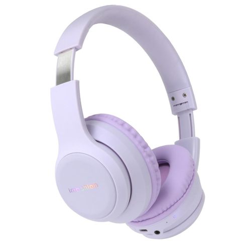 iMoshion Kids LED Light Bluetooth-Kopfhörer – Kinderkopfhörer – Violett