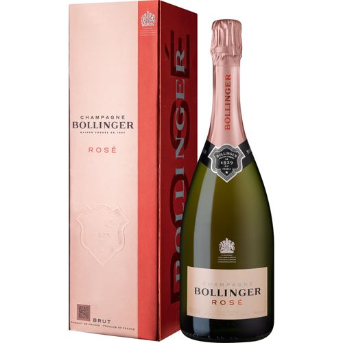 Champagne Bollinger Rosé, Brut, Champagne AC, Geschenketui, Champagne, Schaumwein