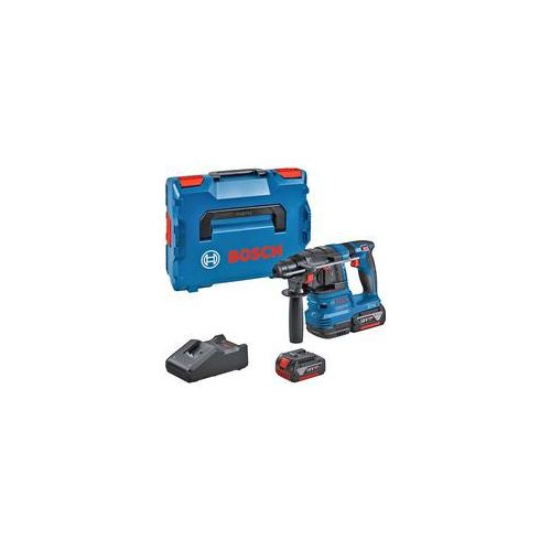 Akku-Bohrhammer GBH 18V-22 Professional, 18Volt blau/schwarz, 2x Li-Ionen Akku 4,0Ah, in L-BOXX