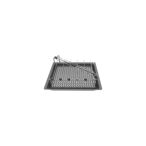 AirFry & Grillset HEZ635001, Backblech anthrazit, emailliert