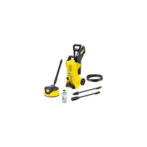 Hochdruckreiniger K 3 Power Control Home T 5 gelb/schwarz, mit Dreckfräser u. Flächenreiniger