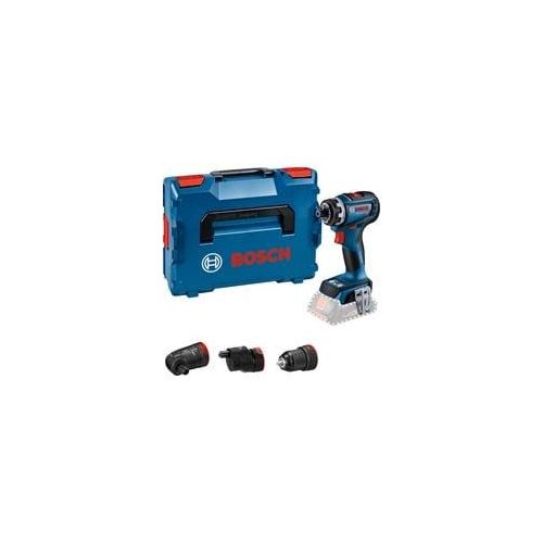 Akku-Bohrschrauber GSR 18V-90 FC Professional solo, 18Volt blau/schwarz, ohne Akku und Ladegerät, in L-BOXX