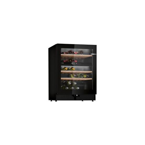 KWK16ABGB Serie 6, Weinkühlschrank schwarz, 2 Temperaturzonen
