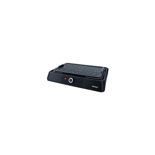 BBQ-Tischgrill VG P20, Elektrogrill schwarz, 1.600 Watt