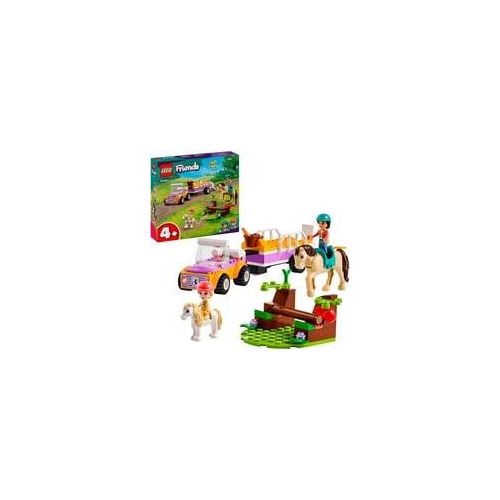 42634 Friends Pferde- und Pony-Anhänger, Konstruktionsspielzeug