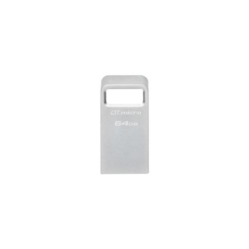 DataTraveler Micro 64 GB, USB-Stick silber, USB-A 3.2 Gen 1