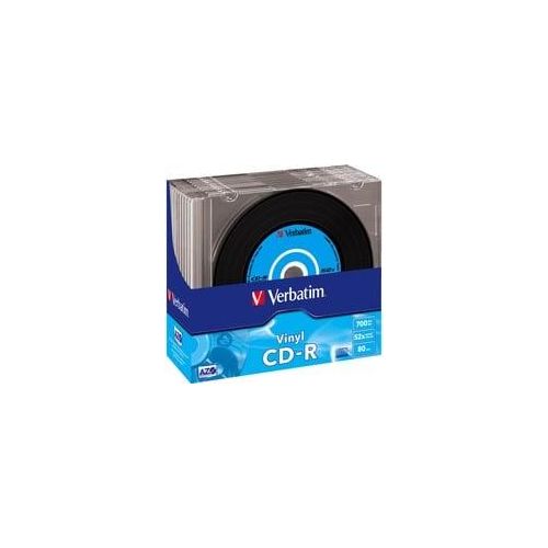 CD-R 700 MB Vinyl, CD-Rohlinge 52fach, 10 Stück