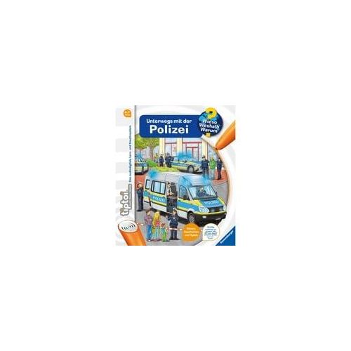 tiptoi Wieso? Weshalb? Warum? Unterwegs mit der Polizei, Lernbuch