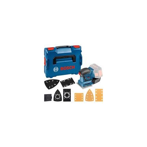 Akku-Schwingschleifer GSS 18V-10 Professional blau, ohne Akku und Ladegerät, in L-BOXX