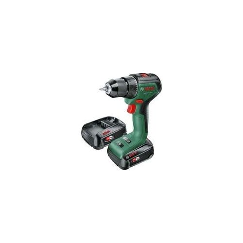Akku-Bohrschrauber UniversalDrill 18V-60 grün/schwarz, 2x Li-Ionen Akku 2,0Ah, Koffer, POWER FOR ALL ALLIANCE